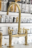 Unlacquered solid brass kitchen faucet , kitchen sink , sink faucet , brass sink faucet , brass kitchen faucet
