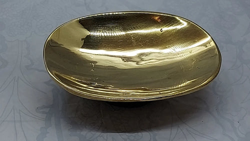 Handmade Unlacquered Brass Soap Holder for Vanity - Bathroom Accessories