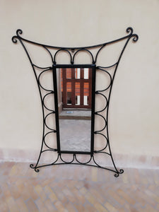 Moroccan mirror , set of 2 , Wall mirror Moroccan Forged Wrought Iron beautiful Design